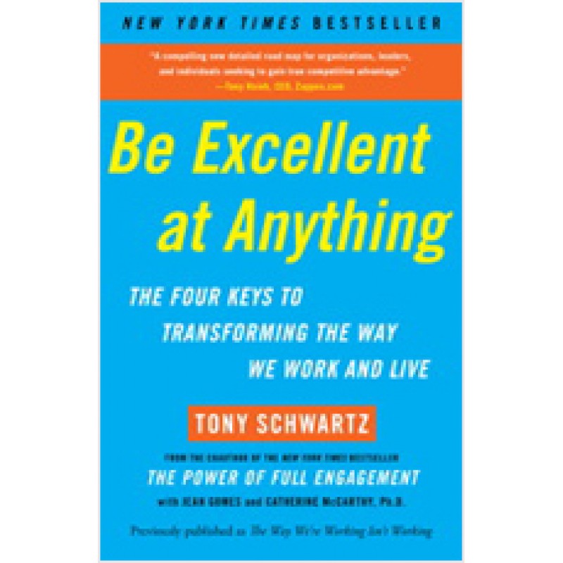 Be Excellent at Anything: The Four Keys to Transforming the Way We Work and Live, Feb/2011